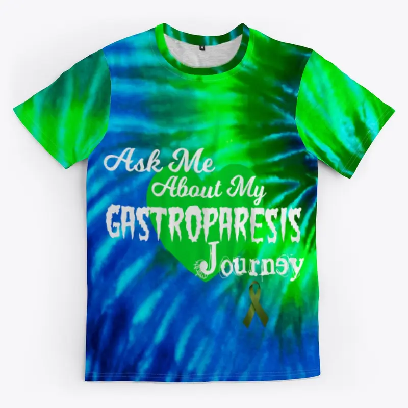 Tie Dye Gastroparesis Journey Tee